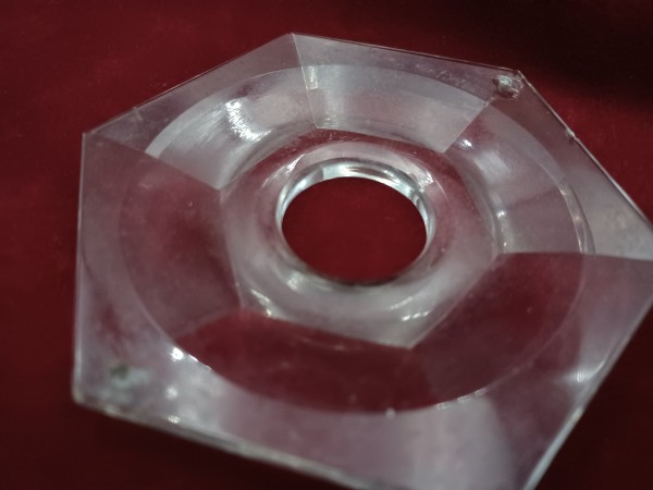 EARLY 1900s HAND CUT BOBECHE