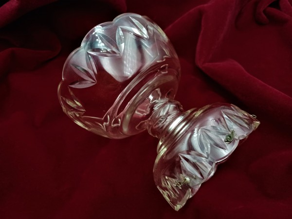 Bohemian chandelier bottom bowl SOLD