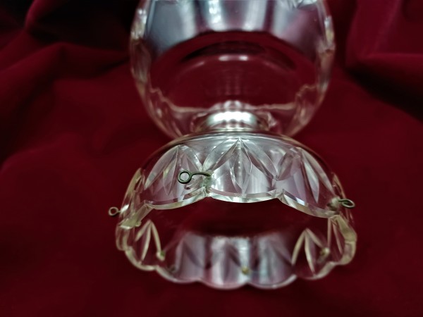 Bohemian chandelier bottom bowl SOLD