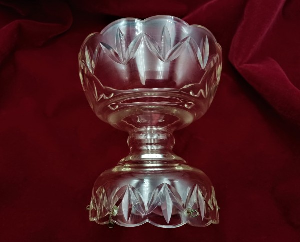 Bohemian chandelier bottom bowl SOLD