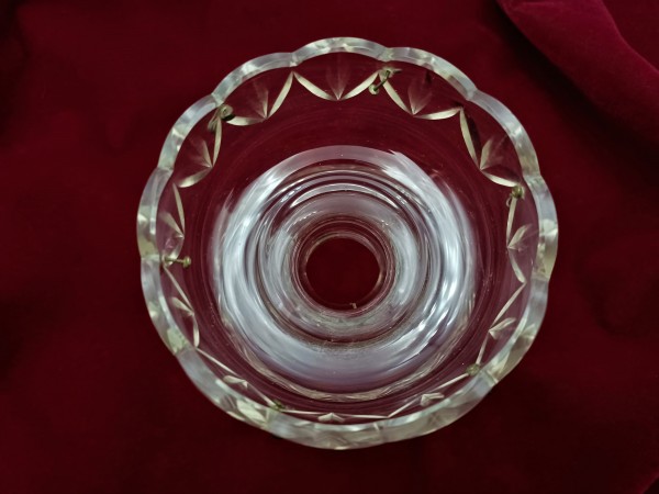 Bohemian chandelier bottom bowl SOLD