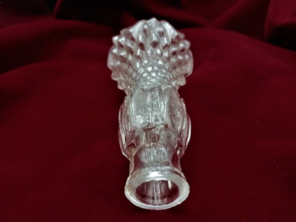 SMALL GLASS STEM COLUMN