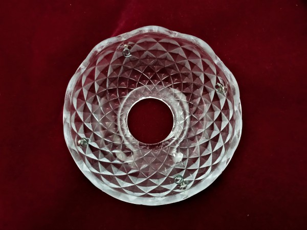 Vintage Chandelier Bobeche grease pan 