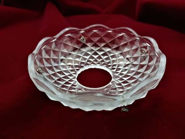 Vintage Chandelier Bobeche grease pan 