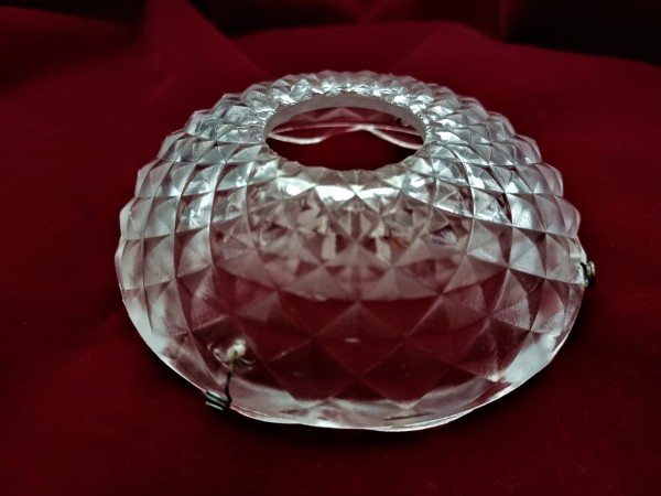 Vintage Chandelier Bobeche grease pan 