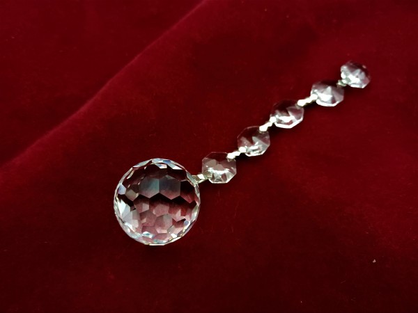 Chandelier crystal ball antique chandelier parts SOLD