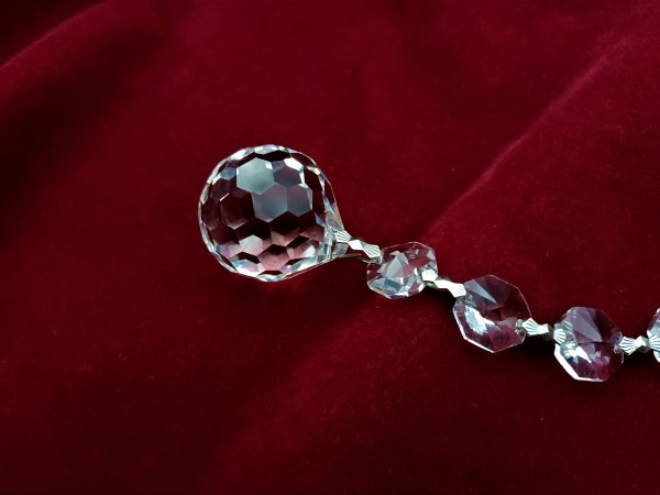 Chandelier crystal ball antique chandelier parts SOLD