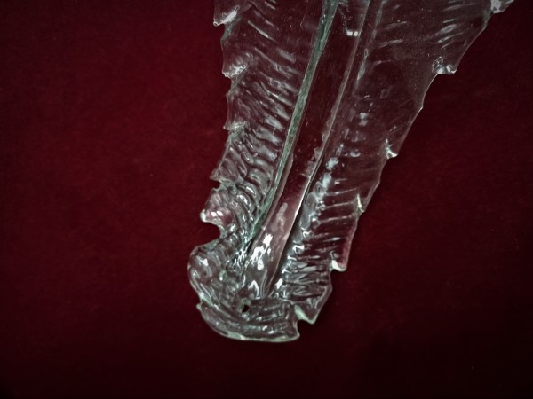 Venetian large Clear Chandelier Leaf