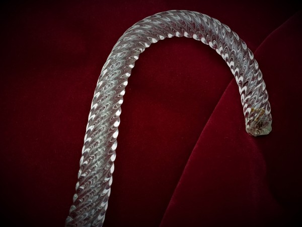 Murano Chandelier hollow glass s rope Arm 