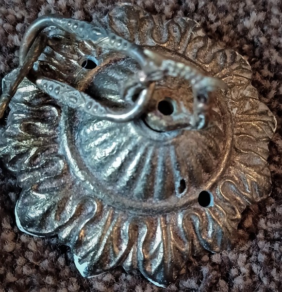 Vintage Single Light Crystal Chandelier Lantern SOLD