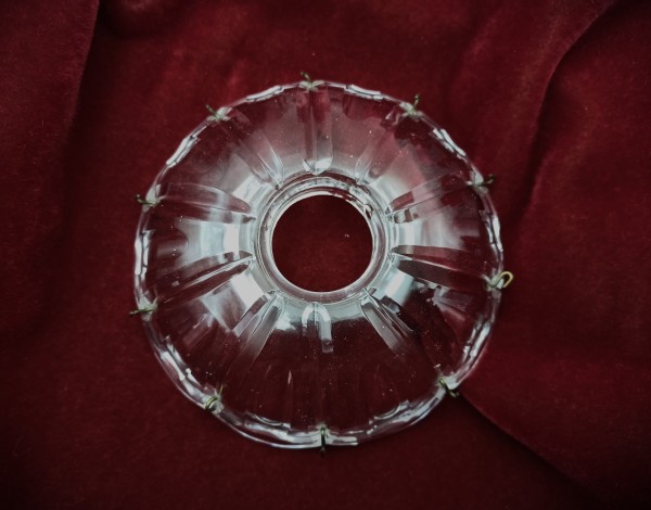 F C Osler Victorian antique chandelier pan Bobeche SOLD