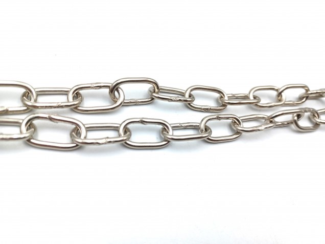 1~2 INCH CHROME CHAIN WELDED LINKS 20KGS