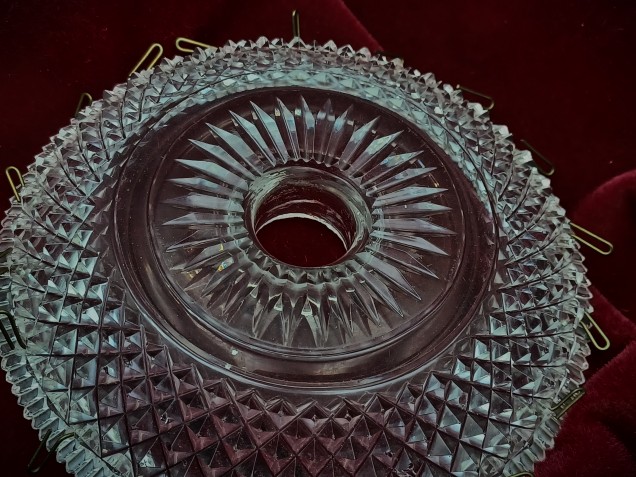 Chandelier bobeche John blades C1790