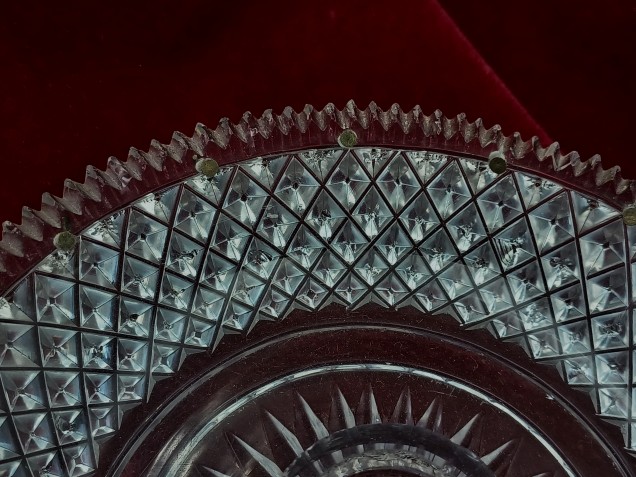 Chandelier bobeche John blades C1790