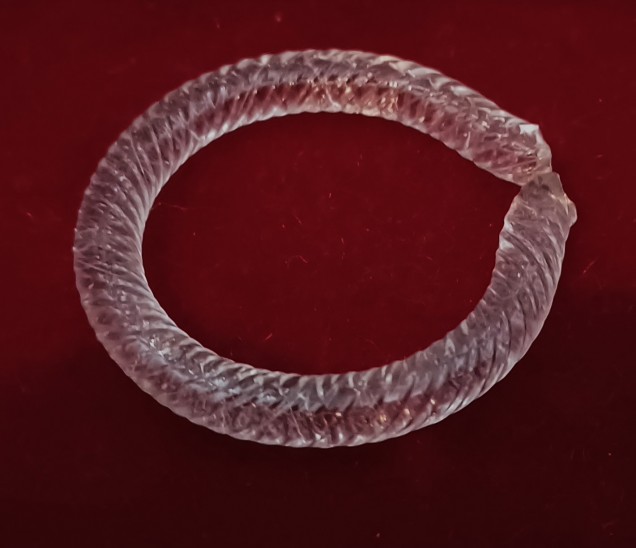 Glass Chandelier Hoops And Rings