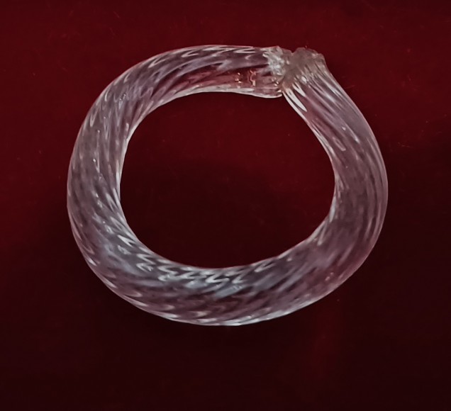 Glass Chandelier Hoops And Rings