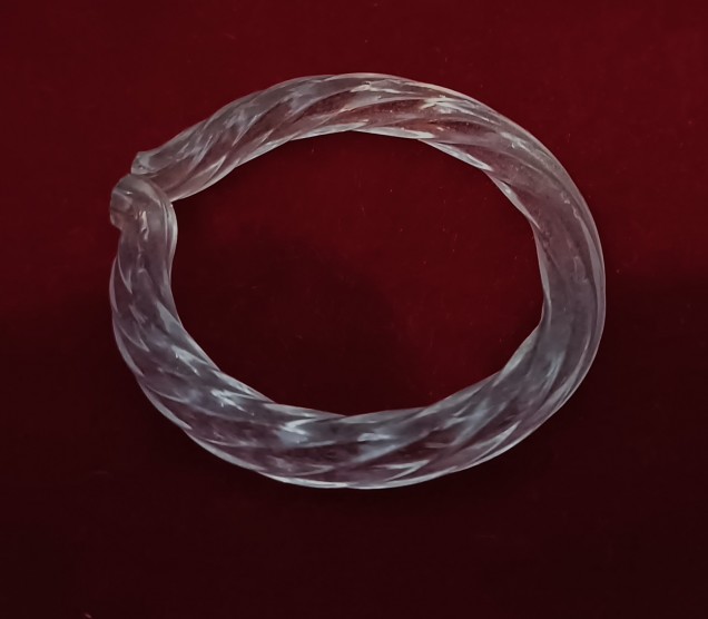 Glass Chandelier Hoops And Rings