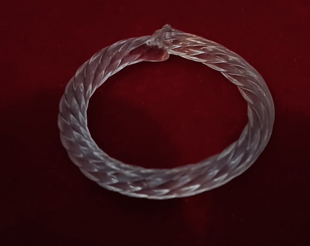 Glass Chandelier Hoops And Rings