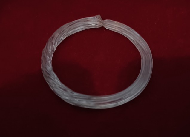 Glass Chandelier Hoops And Rings