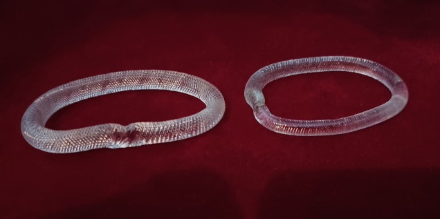 Glass Chandelier Hoops And Rings