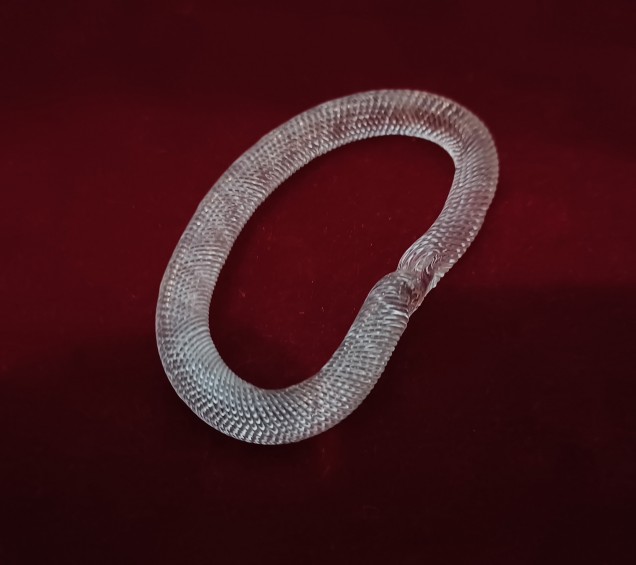 Glass Chandelier Hoops And Rings