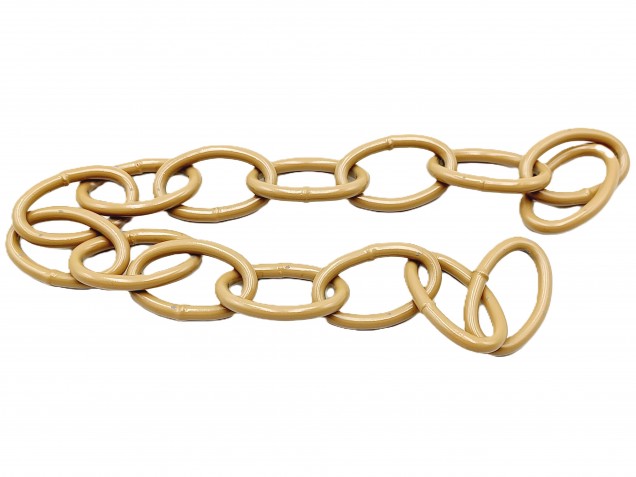 Beige and chrome ceiling rose hook large or small with optional chain 