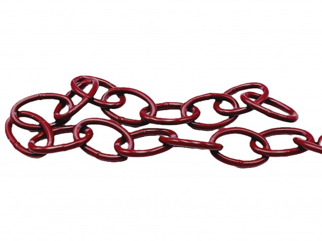 Burgundy and chrome ceiling rose hook large or small with optional chain 