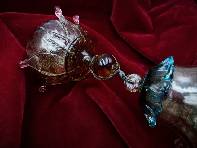 Antique large Venetian Chandelier Finial Circa 1880