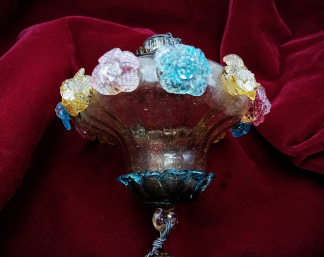 Antique large Venetian Chandelier Finial Circa 1880