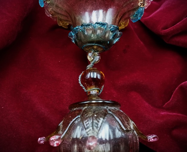 Antique large Venetian Chandelier Finial Circa 1880