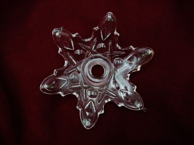 Small chandelier drip Pan wax catcher 