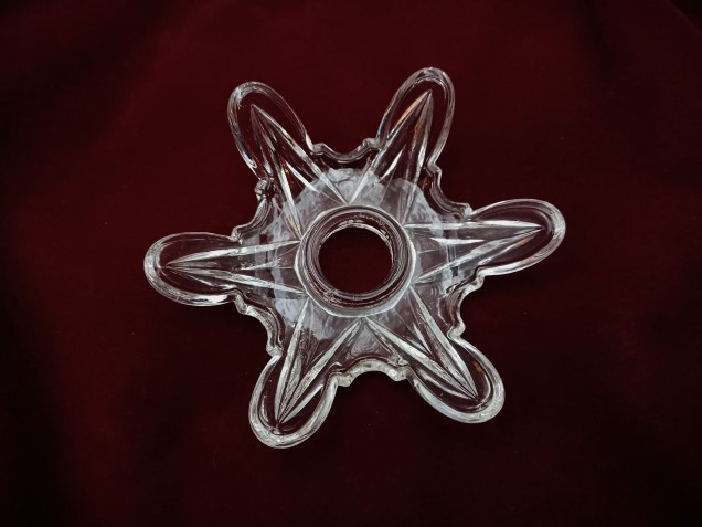 Small chandelier drip Pan bobeche