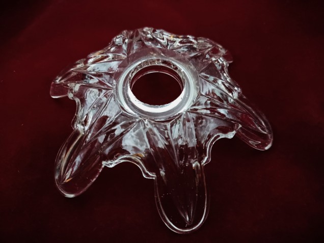 Small chandelier drip Pan bobeche