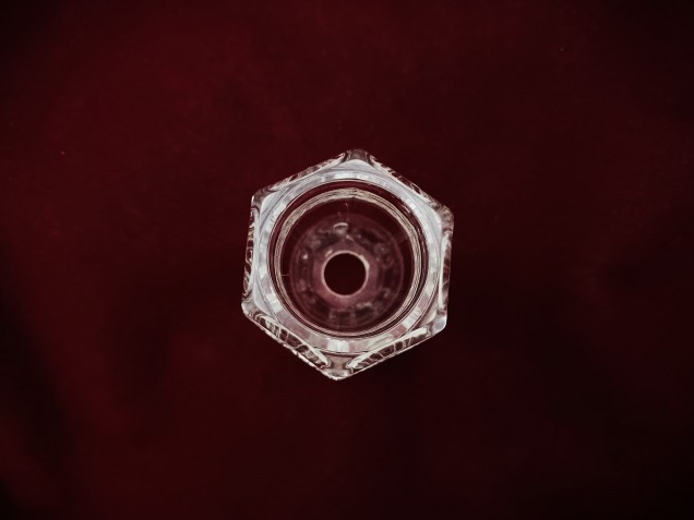 Victorian Chandelier Glass Stem spacer 