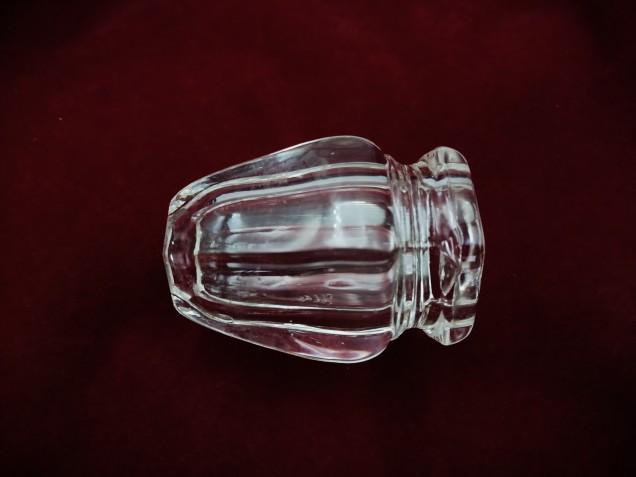 Victorian Chandelier Glass Stem spacer 