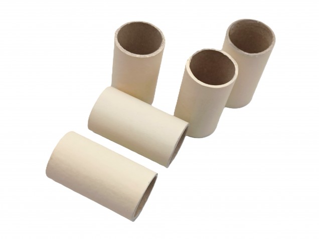 Chandelier Candle Tubes Cream Card 50mm x 24mm pack of 5