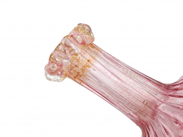 Pink Murano Chandelier Finial Circa 1880 