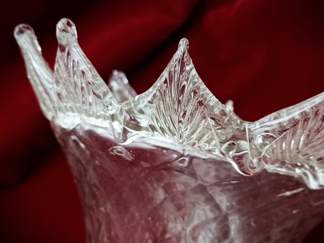 Murano Chandelier Glass Top Canopy Circa 1800