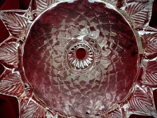 Murano Chandelier Glass Top Canopy Circa 1800