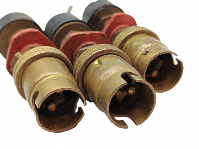 Vintage Lamp Holder And Bung Set