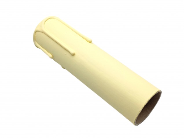 Candle Tubes cream Drip Card 130mm x 32mm 5 pack 