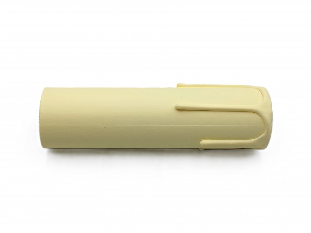 Candle Tubes cream Drip Card 130mm x 32mm 5 pack 