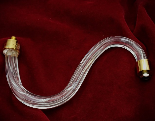 Fluted Hollow Chandelier Arm 