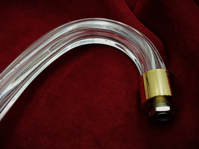 Fluted Hollow Chandelier Arm 