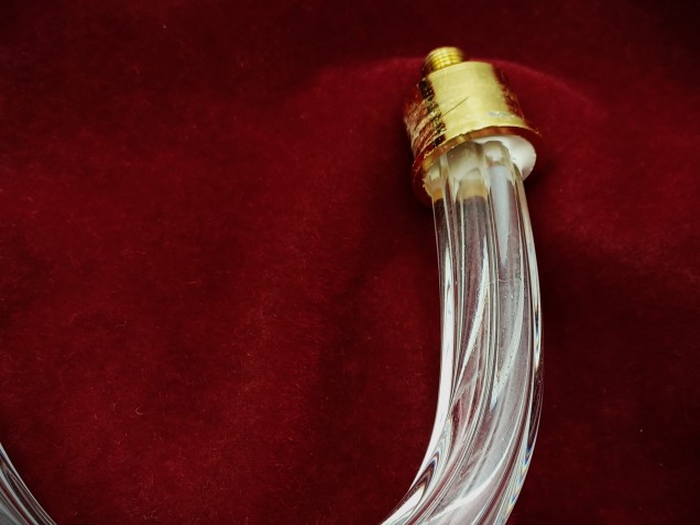 Fluted Hollow Chandelier Arm 