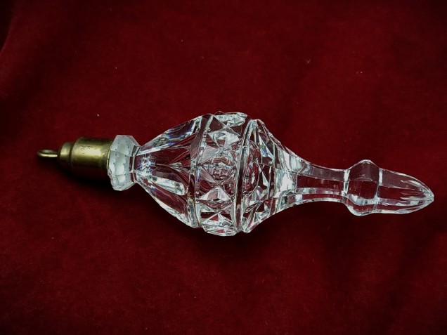 Antique Edwardian Chandelier Finial 