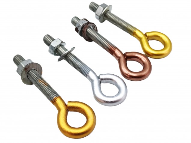 100mm chandelier hook closed loop heavy duty hand painted choose finish 