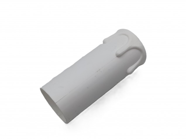 Candle Tube White Drip Plastic 70mm x 26mm