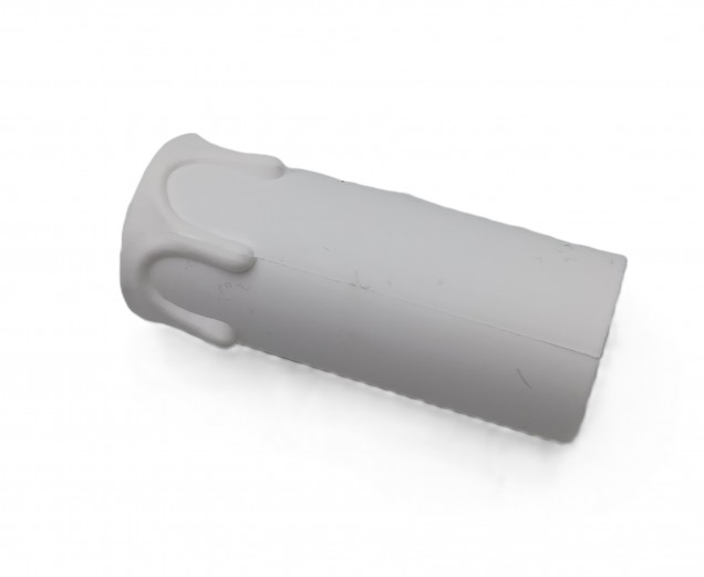 Candle Tube White Drip Plastic 70mm x 26mm
