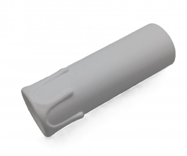 Candle Tube White Drip Plastic 90mm x 27mm